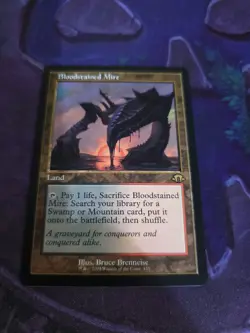 MTG Bloodstained Mire rare Modern horizons 3 Retro Frame NM - Image 1