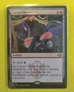 MTG - Cursed Mirror - Modern Horizons 3 - Image 1