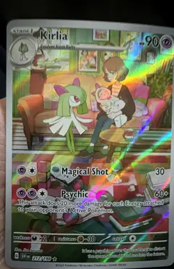 Kirlia 212/198 SV01: Scarlet & Violet Base Set Holo MINT NEVER PLAYED - Image 1