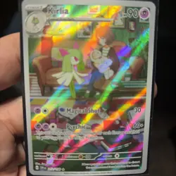 Kirlia 212/198 SV01: Scarlet & Violet Base Set Holo MINT NEVER PLAYED - Image 3