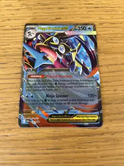 Pokemon TCG - Mega Greninja Ex 081 Black Star Promo and Jumbo Card Bundle - Image 5