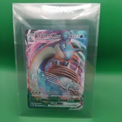 Pokemon TCG S1W Lapras VMAX 015/060 Full Art Holo Rare Korean Nm - Image 1