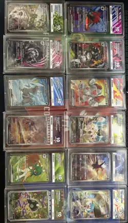 Job Lot 12X Ace 10 Slabs, Japanese And English Full Arts, Art Rares - Image 1