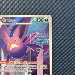 Pokemon TCG Mega Evolution Chaos Rising 093/086 Crobat Illustration Rare 1 - Image 3