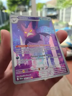Pokemon TCG Chaos Rising Crobat 093/086 Holo Illustration Rare - Image 3