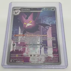 Pokemon TCG Crobat 093/086 Chaos Rising Illustration Rare NM - Image 4