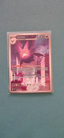 Pokemon TCG Crobat 093/086 Chaos Rising Illustration Rare Pack Fresh - Image 1