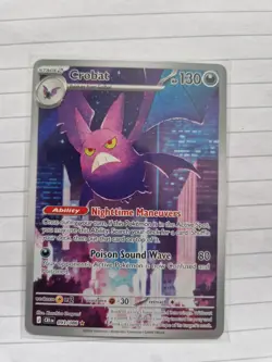 Pokemon TCG Crobat 093/086 Chaos Rising Illustration Rare Pack Fresh - Image 1