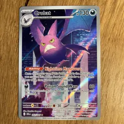 Pokemon TCG Crobat 093/086 Chaos Rising Illustration Rare Pack Fresh - Image 1