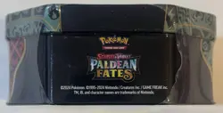 Pokemon TCG Scarlet & Violet Paldean Fates Great Tusk EX Tin New Factory Sealed - Image 3