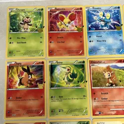 Pokemon 25th Anniversary Binder W/ Lot Of 13 Jumbo Regular/Promo Cards Nice! - Image 2