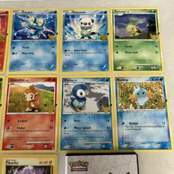 Pokemon 25th Anniversary Binder W/ Lot Of 13 Jumbo Regular/Promo Cards Nice! - Image 3