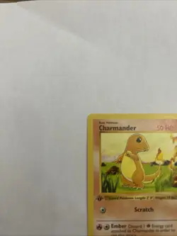 Pokemon Charmander 1st Edition Shadowless Base Set 1999 Card 46/102 - Image 2