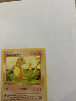 Pokemon Charmander 1st Edition Shadowless Base Set 1999 Card 46/102 - Image 3