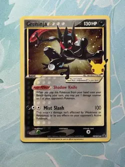TCG Pokemon Greninja Star SWSH144 SWSH: Sword & Shield Promo Cards Holo - Image 1
