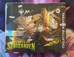 New Sealed MTG Magic The Gathering Secrets Of Strixhaven Collector Booster Box - Image 1