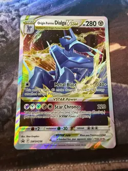 Origin Forme Dialga VSTAR SWSH256 SWSH: Sword & Shield Promo Cards Holo - Image 1