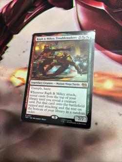 Mtg Raph & Mikey, Troublemakers - Teenage Mutant Ninja Turtles + Bonus Foils - Image 4