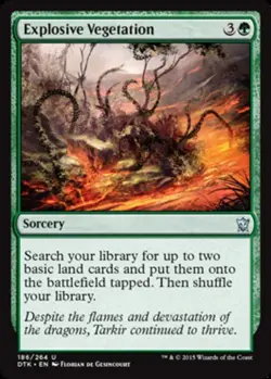 Explosive Vegetation - Near Mint, English - Image 1