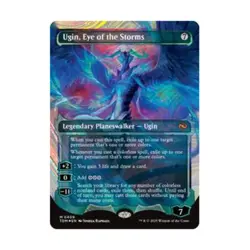 WotC Tarkir: Dragons Ugin, Eye of the Storms (Showcase) (Halo Foil) (MR) ( NM - Image 1