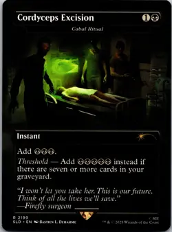 MTG - Cordyceps Excision - Cabal Ritual (2199) - SLD - Normal - Image 1