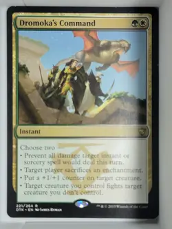 1x Dromoka's Command - Commander: March of the Machine - NM - MTG - Image 1