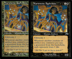 MTG - 2x Marionette Apprentice - Modern Horizons 3. 410 N/M - Image 1