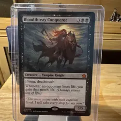 Wizards of the Coast Bloodthirsty Conqueror Regular Mythic #M0058 (ENG) - Image 1