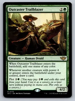 Outcaster Trailblazer 173 Outlaws of Thunder Junction MTG NM - Image 1