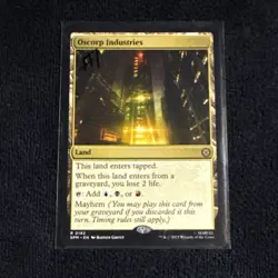 Oscorp Industries Marvel's Spider-Man Regular SPM 0182 Magic MTG NM - Image 1