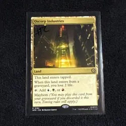 Oscorp Industries Marvel's Spider-Man Regular SPM 0182 Magic MTG NM - Image 3