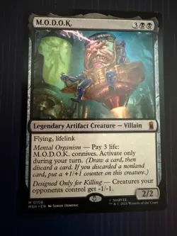 MTG Magic M.O.D.O.K. Marvel Super Heroes Regular Mythic Rare NM - Image 1