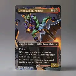 MTG - Green Goblin, Nemesis 23 (Borderless) Marvel's Spider-Man: Eternal Regular - Image 1