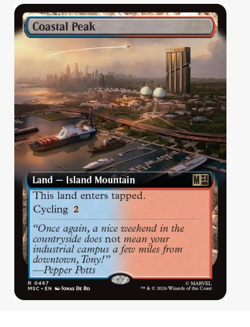 Coastal Peak - Extended Art Commander: Marvel Super Heroes - Image 1