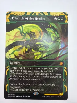 Triumph of the Hordes - Secrets of Strixhaven: Mystical Archive NM Mythic - Image 3