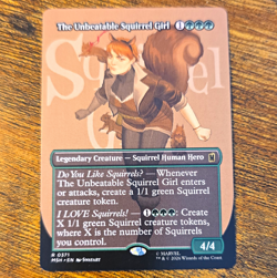 Magic: The Gathering The Unbeatable Squirrel Girl Rare Full Art Eng 0371 Marvel - Image 1
