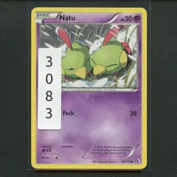 Pokemon TCG Natu 55/113 BW Legendary Treasures Regular Common Card EN-LP 2013 - Image 3