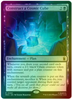 Construct a Cosmic Cube - Foil Marvel Super Heroes - Image 1