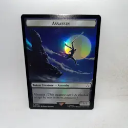 Assassin // Phobos Double-Sided Token Assassin's Creed MagicThe Gathering Foil - Image 1
