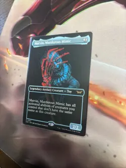 Mtg Marvin, Murderous Mimic SHOWCASE - Duskmourn: House of Horror + Bonus Foils - Image 3