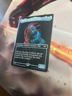 Mtg Marvin, Murderous Mimic SHOWCASE - Duskmourn: House of Horror + Bonus Foils - Image 4