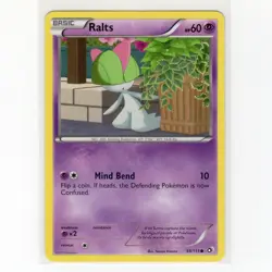 Pokemon TCG Ralts 59/113 BW Legendary Treasures Regular Common Card EN-LP 2013 - Image 1