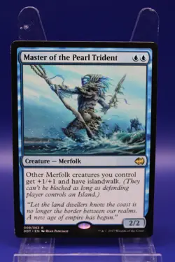 MTG Master of the Pearl Trident 009/063 R Duel Decks: Merfolk vs. Goblins - Image 1