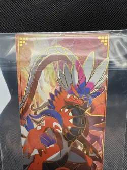 NON TCG Pokemon Elf Eif Origin Collection 3.0 Koraidon Ticket Stub Long Card - Image 2