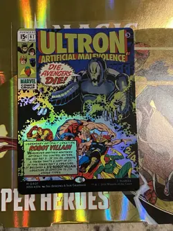 MTG Ultron, Artificial Malevolence Comic FOIL Borderless 0401 - Image 1