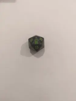 MARVEL GREEN MAGIC THE GATHERING MTG SPINDOWN D20 PRERELEASE DIE NM - Image 1