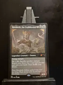 MTG Razaketh, The Foulblooded SLD etched foil (Near mint) - Image 1