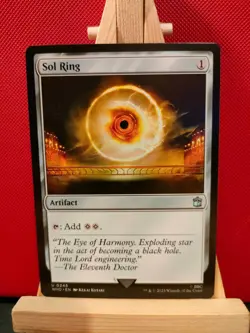 Sol Ring - Dr Who: Universes Beyond - Uncommon - NM - MTG - Image 1