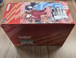 SEALED DISPLAY! 6x Union Arena: Starter Deck Rurouni Kenshin UE11ST (ENG) NEW - Image 1