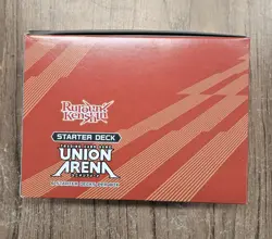 SEALED DISPLAY! 6x Union Arena: Starter Deck Rurouni Kenshin UE11ST (ENG) NEW - Image 4